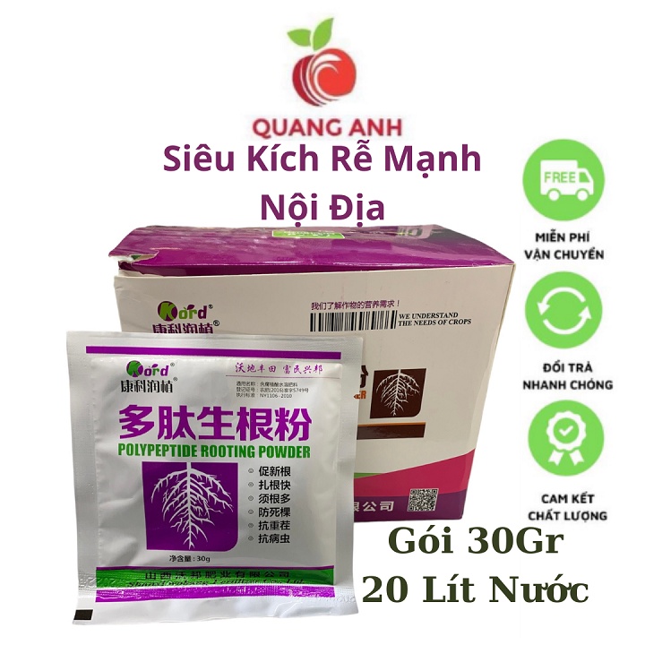 [FreeShip] Siêu Kích Rễ Nội Địa Trung - Polypeptide Rooting Powde - Gói ...
