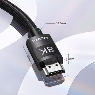 Cáp Ugreen chia cổng HDMI 2.1 tốc độ cao 8k/60hz 4k/120hz thích hợp cho xiaomi mi box ps5 hdmi 48gbps