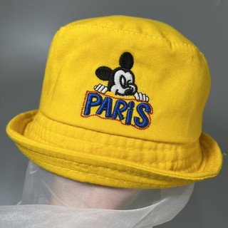 [ Trẻ sơ sinh đến 12 tháng ] Mũ vải mềm kèm khăn voan Mickey