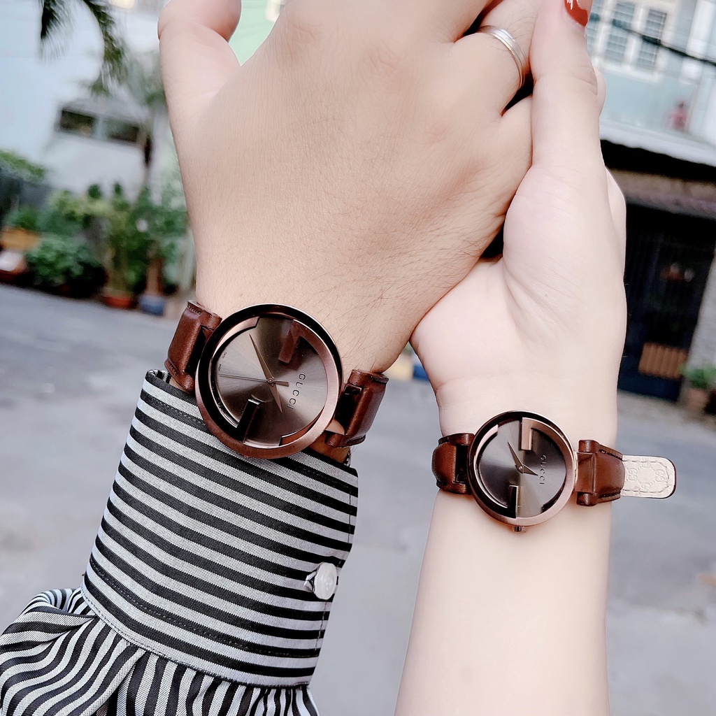ng h nam couple Gucci YA133207 chinh hang Authentic b o hanh toan c u Shopee Vi t Nam