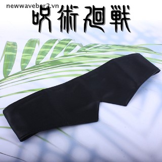 [Mới] Mặt nạ Gojo Bịt mắt Cosplay Prop Anime Black Man Woman Hair Band Phụ kiện.