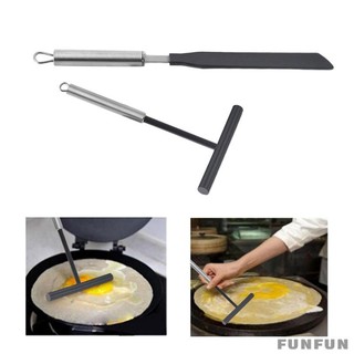 1 [Funfun1] Set 2 Dụng Cụ Làm Bánh Crepe / Pancake / Dụng Cụ Nấu Ăn Nhà Hàng
