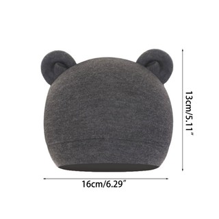 Cli Cotton Mũ Sơ Sinh Cho Bé Gái Mũ Trẻ Sơ Sinh Mũ Gấu Dễ Thương Mũ Mũ Ấm Áp