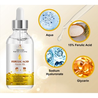 Serum tinh chất làm mờ thâm và sáng da Shine Vitamin C + E 30ml