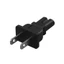 Btsg Bộ Chuyển Đổi Nguồn Dây Phích Cắm US 2 Pin 1-15P Sang IEC 320 C5 C7 Bộ Chuyển Đổi Nguồn Điện