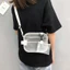 Túi đeo vai DUSKGLOW Nữ Túi xách thạch trong suốt PVC