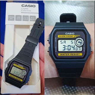 Đồng Hồ Điện Tử Unisex Casio WR F94 Dây Cao Su Mặt Nhựa – Đồng Hồ Nam Nữ Thời Trang