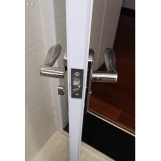 Khóa Cửa Vệ Sinh Cửa Trong Nhà Vệ Sinh Phòng Tắm Phòng Tắm Phòng Tắm Phòng Vệ Sinh Tay Cầm Bằng Thép Không Gỉ Lưỡi Đơn Keyless