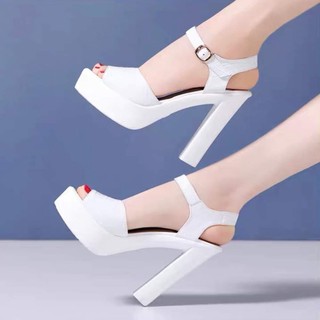 GIÀY SANDAL CAO GÓT VÂN CÁ XẤU 10P sga1 HFD