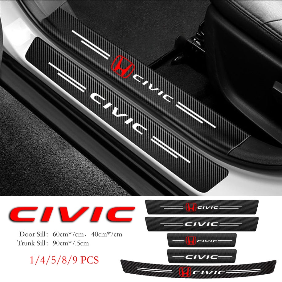 Miếng Dán Chống Trầy Không Thấm Nước Bảo Vệ Cốp Xe Hơi Honda Civic