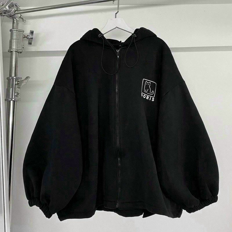 (HCM) ÁO KHOÁC NỈ HODDIES NỮ FORM RỘNG THỜI TRANG HÀN QUỐC SIÊU XỊN HIYU STORE