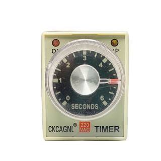 1 Rơ Le AH3-2 / AH3-3 Mở Rộng + Ổ Cắm AC220V DC24V 110V 12V1S 3S 6S 10S 30S