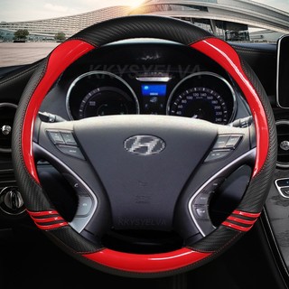 Sợi Carbon Ô Tô Vô Lăng Dành Cho Xe Hyundai Tucson 2011-2015 Elantra 2011-2016 Avante i30 2012-2016 Sonata 8 2012-2014