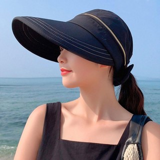 Mũ chống nắng HOBBYIN Vành rộng Mũ Panama ngoài trời có thể gập lại thông thường