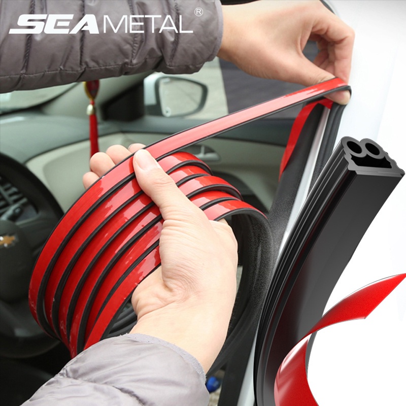 Dải dán niêm phong cửa xe hơi SEAMETAL hai lớp bằng cao su cách âm tiện dụng