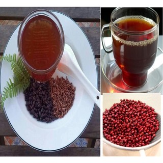 [ Túi Zip ] 1KG Đậu Đỏ Organic Rang Mộc Thiện Phát - ( TẶNG KÈM LÁ DỨA HOA NHÀI )