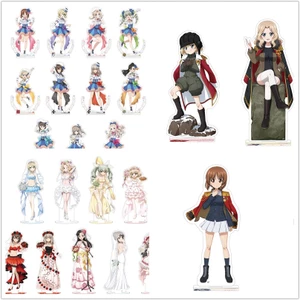 Mô Hình Búp Bê Alice Shimada Nishizumi Miho Isuzu Hana Anchovy Akiyama Yukari Bằng Acrylic Để Bàn Trang Trí
