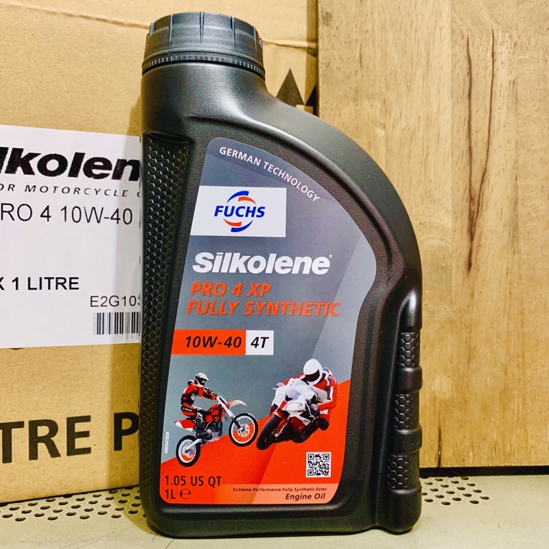 Nhớt Fuchs Silkolene Pro 4 10W-40 Made in UK - 800ML 1Lit1 1Lit2 1Lit3 ...