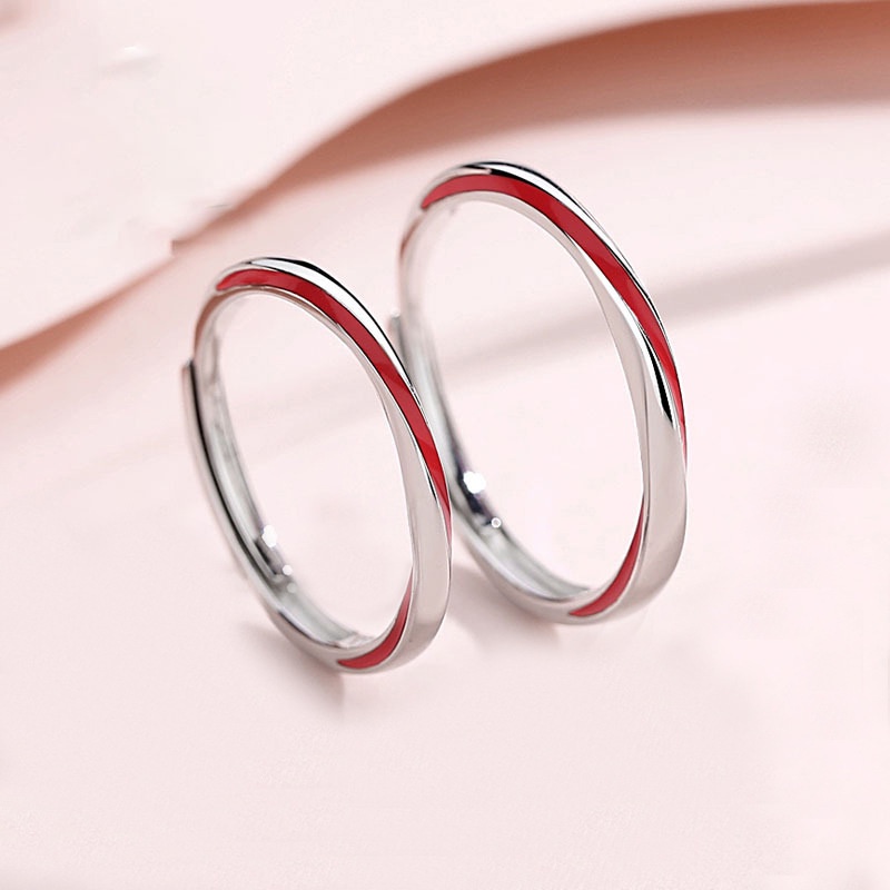 Nhẫn Bạc S925 Thiết Kế Đơn Giản Cho Cặp Đôi