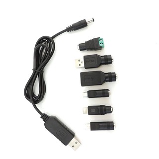Cáp Chuyển Đổi Tăng Áp USB 5V Sang DC 5V 9V 12V Micro USB Mini 5pin Type C q1