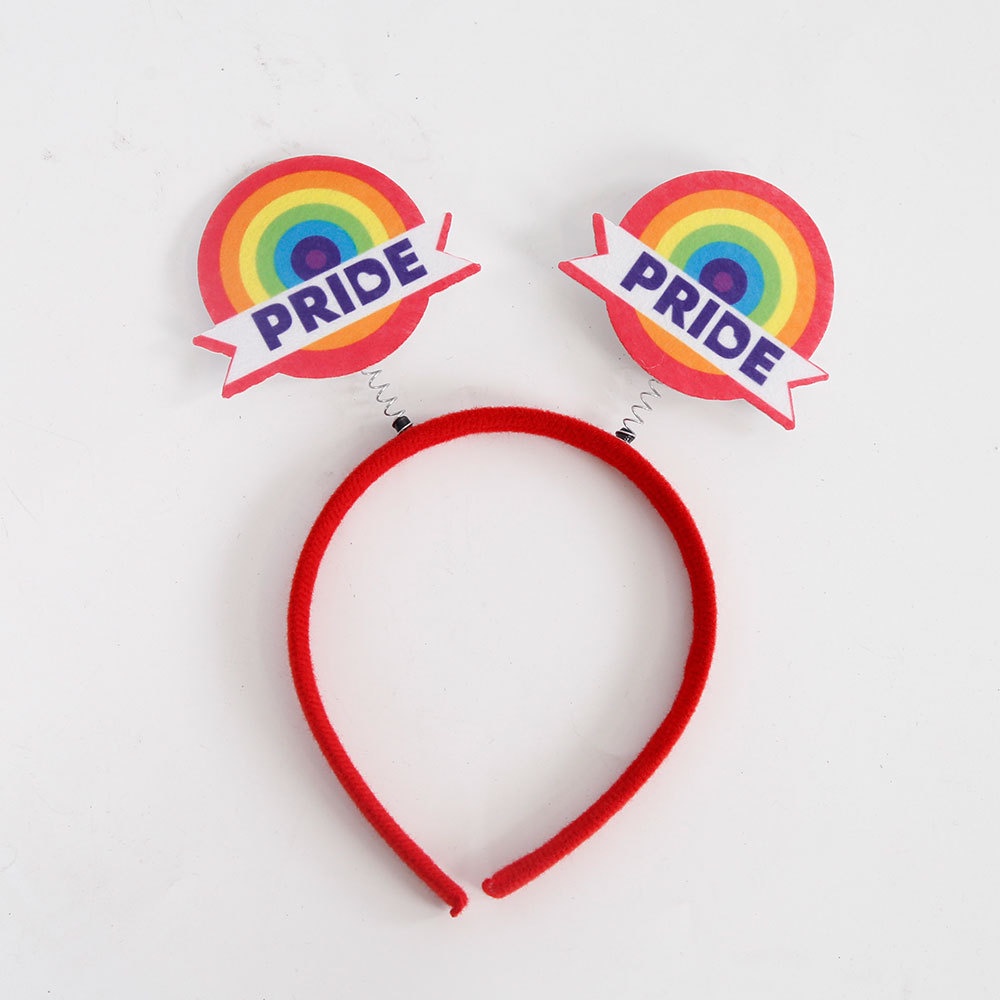 YT2 LGBT Pride Parade tóc theo chủ đề trang trí tiệc ban nhạc Phụ kiện tóc TY2