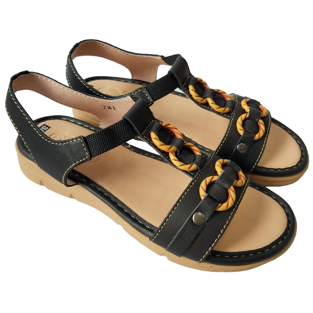 Giày Sandal Nữ Da Bò BIGGBEN HKD012