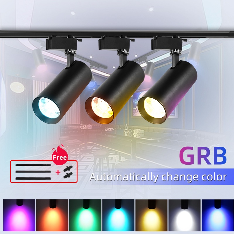Bộ Đèn LED RGB 20w 220v Nhiều Màu Sắc Gắn Trần Nhà Trang Trí Quán Bar ...