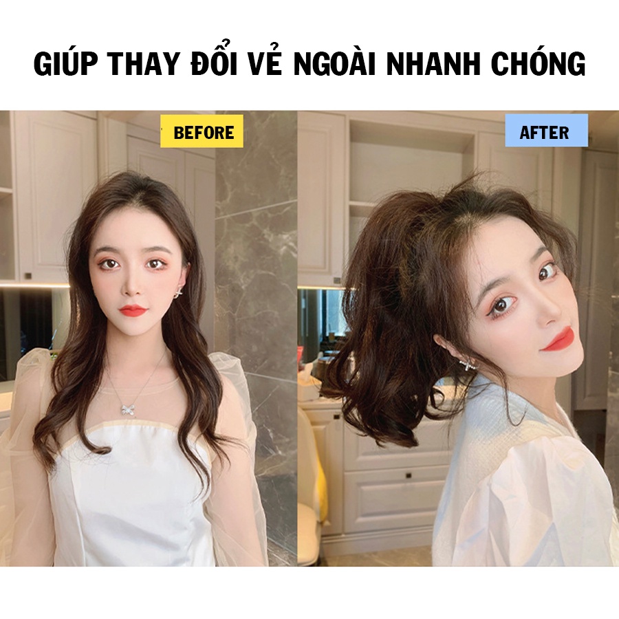 Tóc ngoặm đuôi ngựa, Tóc kẹp đuôi ngựa cao mấu mới nhất