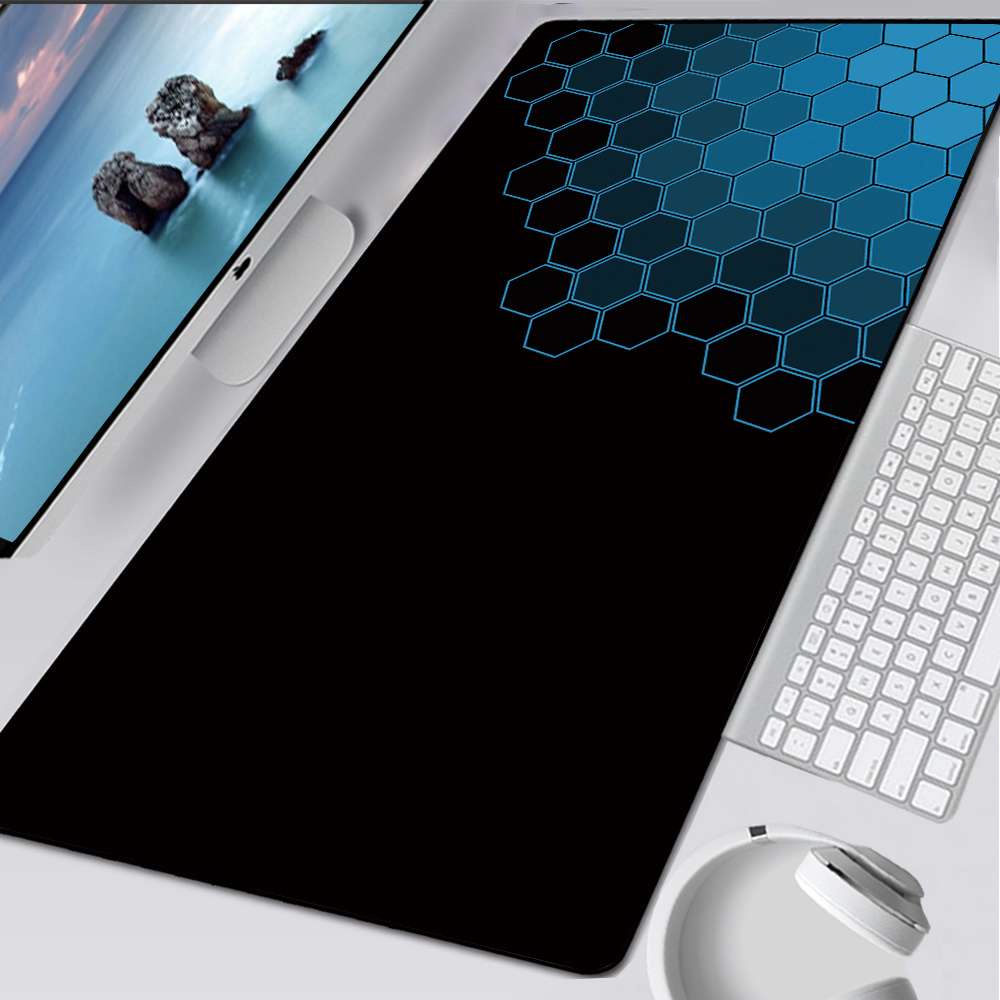 Hình Học Phụ Kiện Chơi Game MousePad Có Thể Giặt Cao Su Máy Tính Laptop Game Thủ Mở Rộng XXL Deskmat Chống Trơn Trượt Anime Lớn Chuột Pad