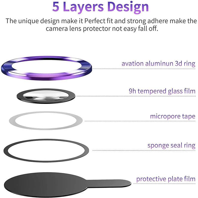 Kính Cường Lực Bảo Vệ Camera Sau Bằng Kim Loại Cho iPhone 7 8 iPhone SE 2020 2022 SE3