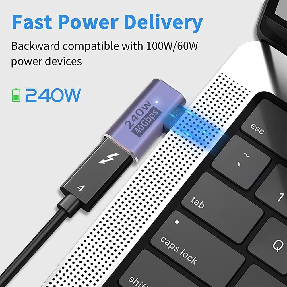 Bộ chuyển đổi STABFOAM Type C Nam sang Nữ Chuyển dữ liệu Laptop USB C