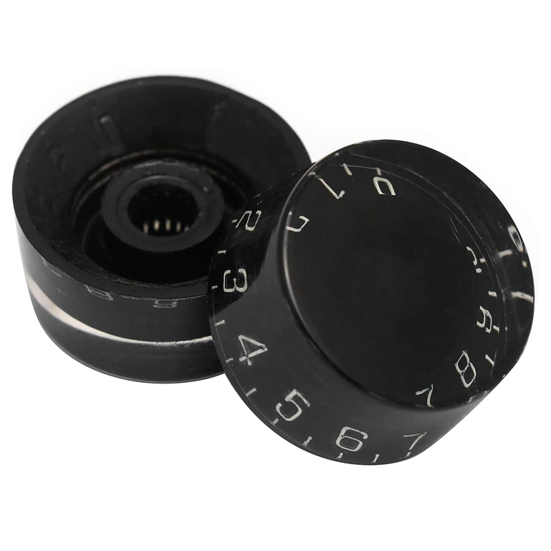 4 Đàn Guitar Điện Top Hat Núm Tốc Độ Âm Lượng Âm Thanh Điều Khiển Núm Tương Thích Cho Les Paul LP Phong Cách Đàn Guitar