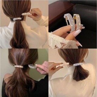 Kẹp Tóc Đính Đá kim cương tinh tế phong cách Hàn Quốc HaminStore