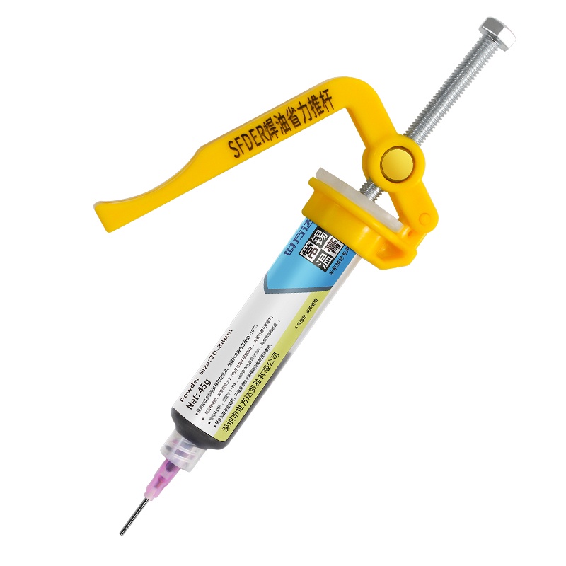 SFDER Tubemate Ống Tiêm Hàn Dán Ống Đẩy Cần Sửa Chữa Điện Thoại Tiết Kiệm Nhân Công Hàn Thông Lượng Dụng Cụ Phụ Trợ