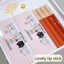 SET 4 Son môi NYXKISS màu nhung lì thiết kế hình mèo đáng yêu