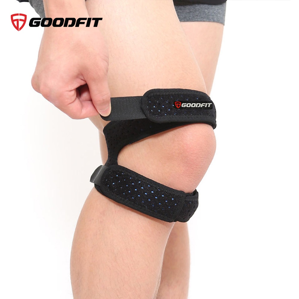 Đai bảo vệ gối kép co giãn 4 chiều, bó gối thoáng khí GoodFit GF521K