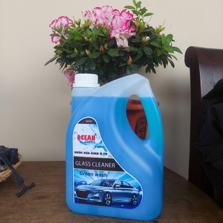 Nước Rửa Kính Ô Tô Ocean Glass 2.7L Dùng Trực Tiếp. Tăng Độ Sáng Bóng Cho Kính Xe, Gương Xe