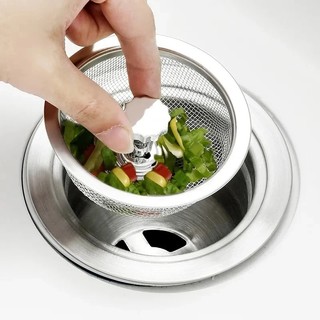 Bồn rửa nhà bếp bằng thép không gỉ Chống tắc nghẽn Thực phẩm Mảnh vỡ bắt - Thoát sàn phòng tắm Bộ lọc chất thải tóc Giỏ thoát nước