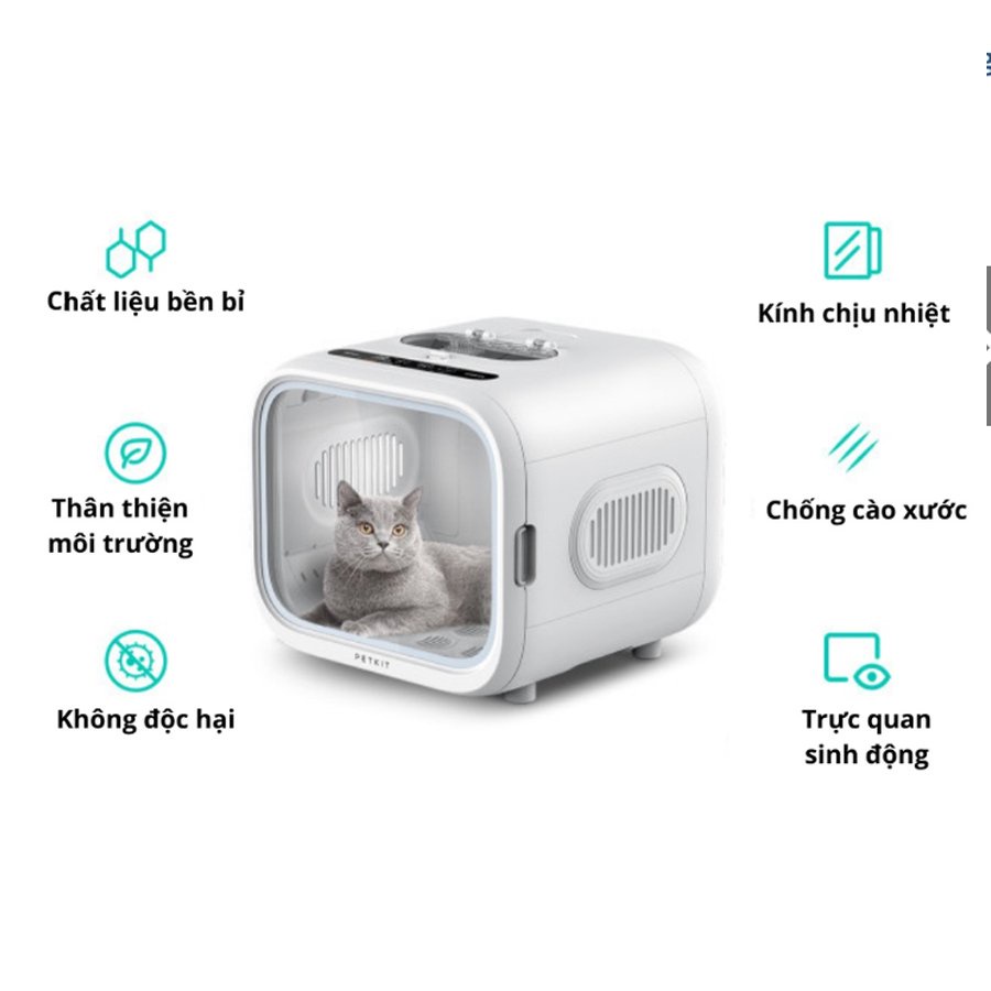 Ảnh Lồng Sấy Thú Cưng Petkit Air Salon Bản Pro Kết Nối App 3
