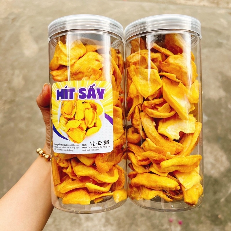 Mít Sấy Xuất Khẩu Loại 1 Cao Cấp lon 180GR