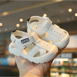 Sz 17-25 Form To Dép Sandal Rọ Quai Dán Siêu Mềm Thoáng Chân Cho Bé Trai Bé Gái K024