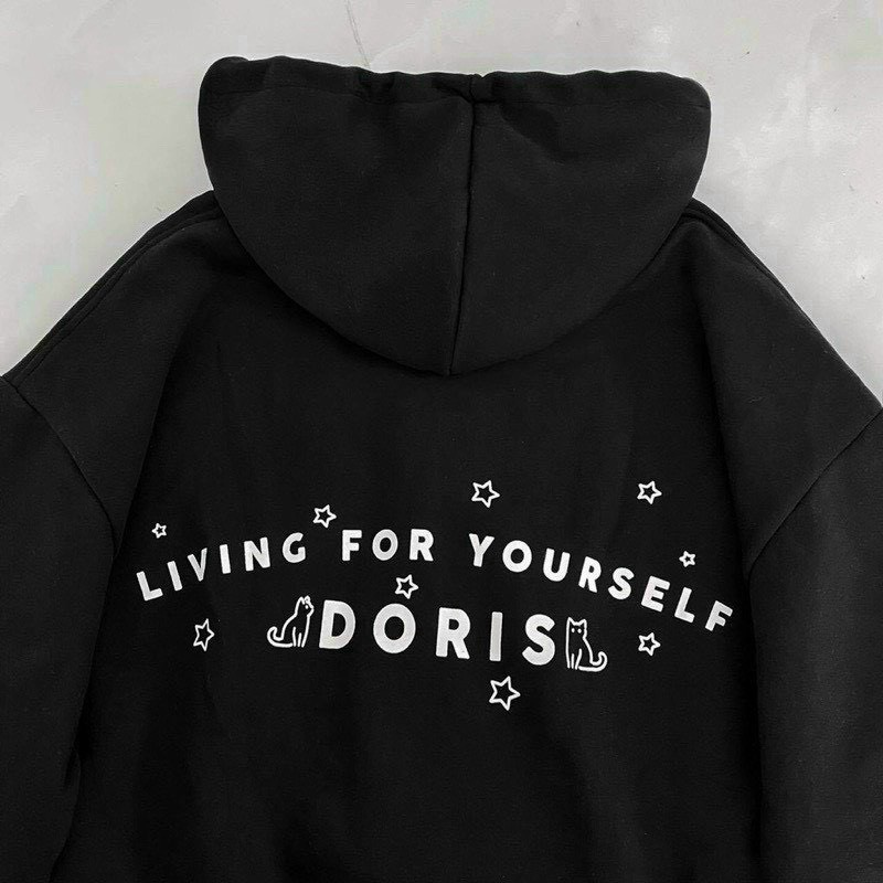 (HCM) ÁO KHOÁC NỈ HODDIES NỮ FORM RỘNG THỜI TRANG HÀN QUỐC SIÊU XỊN HIYU STORE
