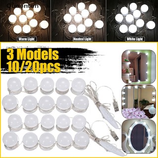 Bộ Đèn LED USB Gắn Gương Trang Điểm Phong Cách Holly