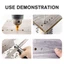TOPTOOLCX Lỗ Đấm Dụng Cụ 3MM 4MM 5MM 6MM 8MM 10MM Vít Lỗ Mũ Ẩn Lỗ Mặt nạ Kìm