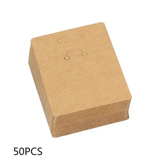 Bộ 50 Món Tốt Móc Khóa Thẻ Giữ Tông Cho Móc Khóa Trang Sức Hiển Thị Bao Bì