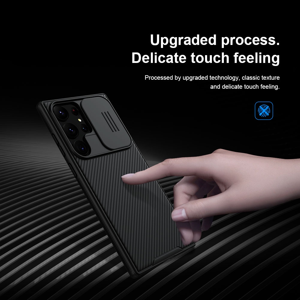 Nillkin Cho Samsung Galaxy S22 Ultra / Plus / S22 + / S23 Ultra Camshield Pro PC Bảo Vệ Ống Kính Máy Ảnh Trượt Trượt Chống Sốc Chống Rơi Ốp Lưng Cứng Vỏ Điện Thoại Vỏ Bảo Vệ