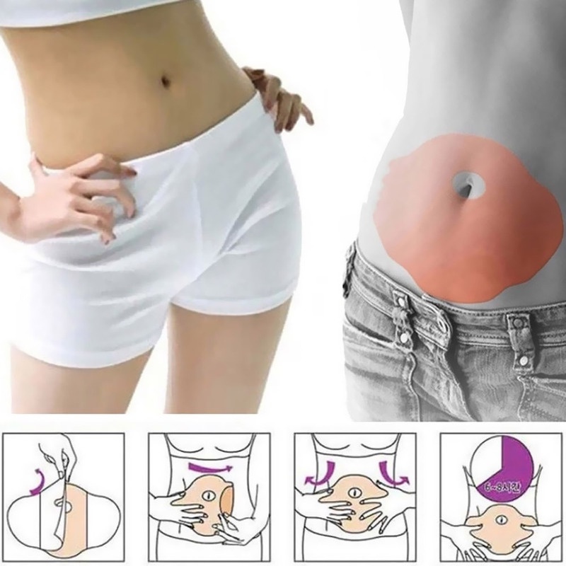 Bộ 5 Miếng Dán Tan Mỡ Bụng Thành Phần Tự Nhiên
