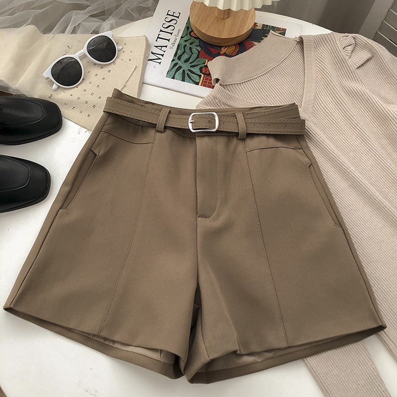 Quần short nữ, Quần đùi nữ túi dọc mẫu mới chất liệu tuyết mưa đẹp không nót m34