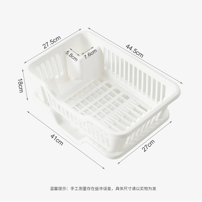 Rổ úp bát kèm khay hứng thoát nước, Giá úp bát thoát nước đa năng