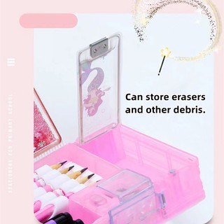 Túi Đựng Bút Đa Năng Sức Chứa Lớn Mẫu Marbaoli / princess / space Sáng Tạo Phù Hợp Cho Học Sinh Tiểu Học Ốp